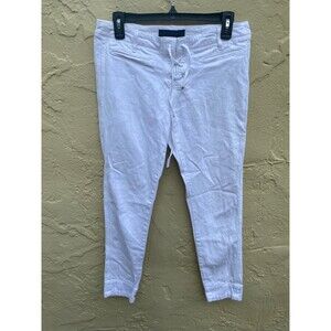 Juicy Jean Couture tied white jean